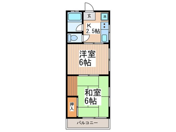 雅１１の物件間取画像